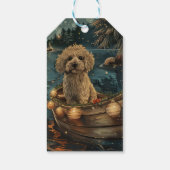 Havanese Weihnachtsfest Reise Geschenkanhänger (Rückseite)