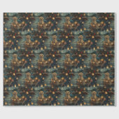 Havanese Weihnachtsfest Reise Geschenkpapier (Flach)