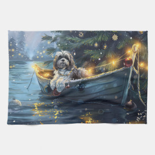 Havanese Weihnachtsfest Reise Geschirrtuch