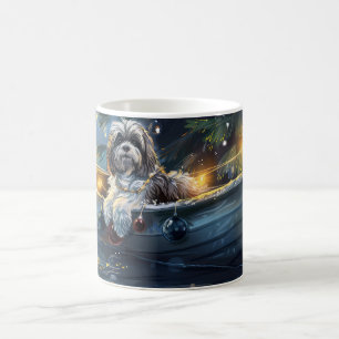 Havanese Weihnachtsfest Reise Kaffeetasse