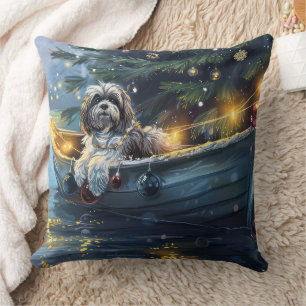 Havanese Weihnachtsfest Reise Kissen