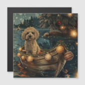 Havanese Weihnachtsfest Reise Magnetkarte (Vorne/Hinten)