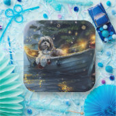 Havanese Weihnachtsfest Reise Pappteller (Party)