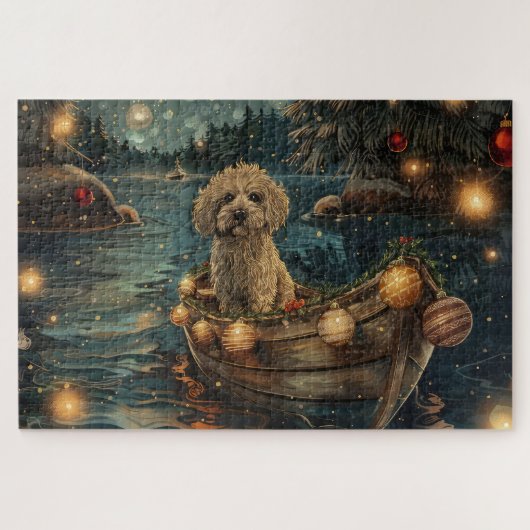 Havanese Weihnachtsfest Reise Puzzle (Horizontal)