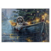Havanese Weihnachtsfest Reise Schneidebrett (Vorderseite)