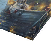 Havanese Weihnachtsfest Reise Schneidebrett (Ecke)