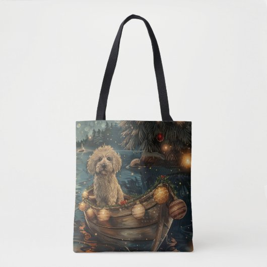 Havanese Weihnachtsfest Reise Tasche (Vorderseite)