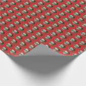 Havanese WeihnachtsPackpapier Geschenkpapier (Ecke)