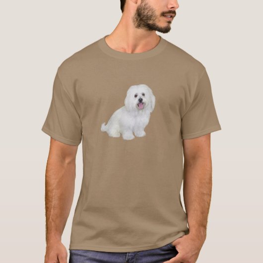 Havanese (weiß) T-Shirt (Vorderseite)