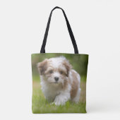 Havanese Welpe Tasche (Rückseite)