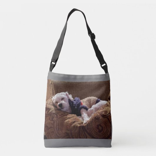 Havanese Welppy Napping - Tasche (Rückseite)