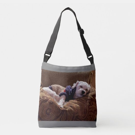 Havanese Welppy Napping - Tasche (Vorderseite)