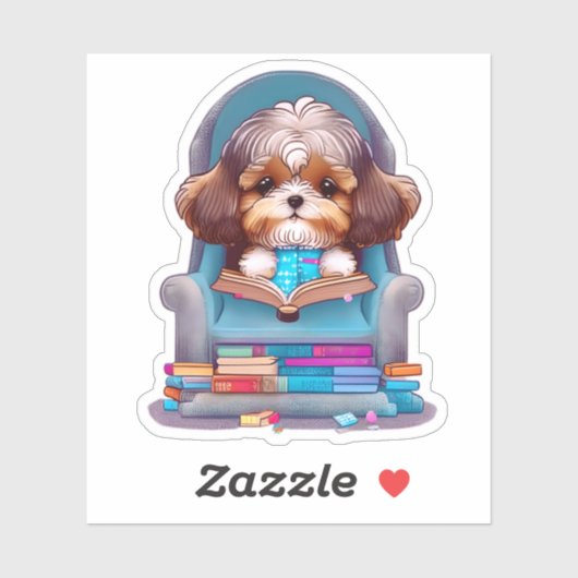 Havanese Welppy Sticker (Blatt)