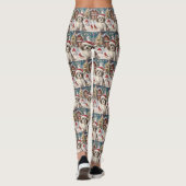 Havanese Winter Wonderland Weihnachtsfreude Leggings (Rückseite)