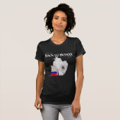 Havanese zurück zur Schule T-Shirt (Vorne ganz)