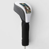 Havaneser Golf Headcover (angewinkelt)