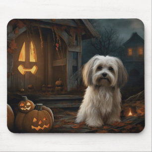 Havaneser Halloween Gruselig Mousepad