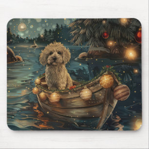 Havaneser Weihnachtsfestliche Reise Mousepad