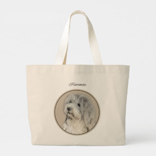 Havanesische Welpe, Havanese, Kubanisch-Bichon, Bi Jumbo Stoffbeutel