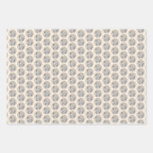 Havanesische Welpenmalerei - Niedliche Original Hu Geschenkpapier Set (Vorderseite)