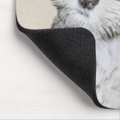 Havanesische Welpenmalerei - Niedliche Original Hu Mousepad (Ecke)