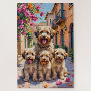 Havanesisches Bougainvillea-Hofkunstwerk Puzzle