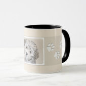 Havanische Welpenmalerei - Niedliche Original Hund Tasse (VorderseiteRechts)