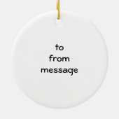 Havanische Welpenverzierung Keramik Ornament (Hinten)