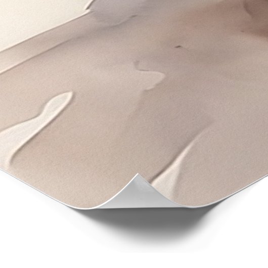 Havanischer Hund trinkt einen Milchshake in einem Poster (Ecke)