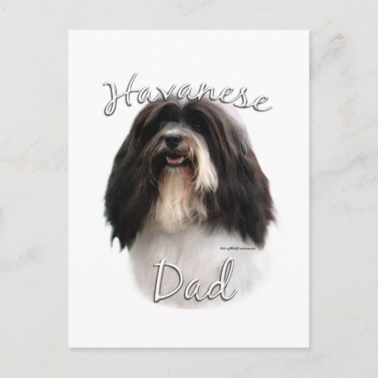 Havanischer Vater 2 Postkarte (Vorderseite)