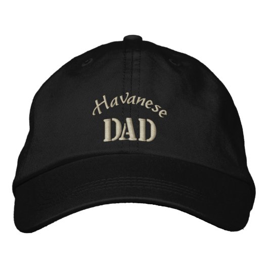 Havanischer VATER Geschenke. Bestickte Kappe (Vorderseite)