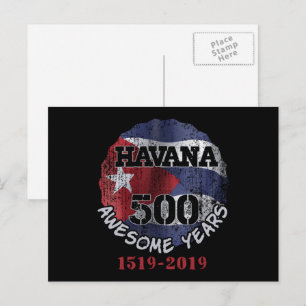 Havanna 500 fantastische Jahre - Kubas Jubiläum  Postkarte
