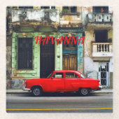 Havanna Glasuntersetzer (Vorderseite)