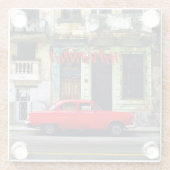 Havanna Glasuntersetzer (Rückseite)