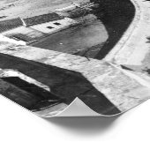 Havanna, Hafen von Kuba mit Teil der Burg Morro Poster (Ecke)