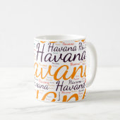 Havanna Kaffeetasse (VorderseiteRechts)
