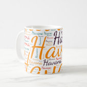 Havanna Kaffeetasse (Vorderseite Links)