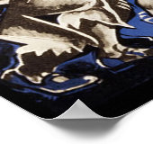 Havanna Karneval 1946 Vintage Travel Poster (Ecke)