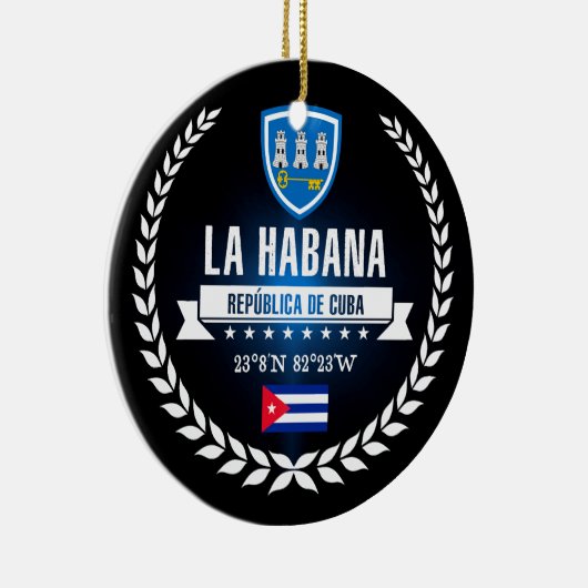 Havanna Keramik Ornament (Rechts)