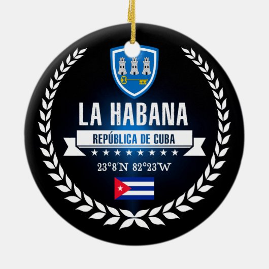 Havanna Keramik Ornament (Hinten)