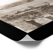 Havanna, Kuba Abfahrt Foto 1911 Poster (Ecke)