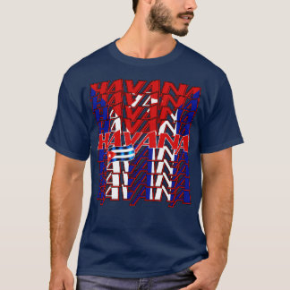 Havanna Kuba Flag 2 T-Shirt