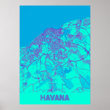 Havanna - Kuba Galaxy City Map
