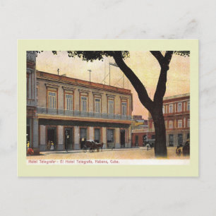 Havanna, Kuba, Hotel Telegrafo, 1911 Vintag Postkarte