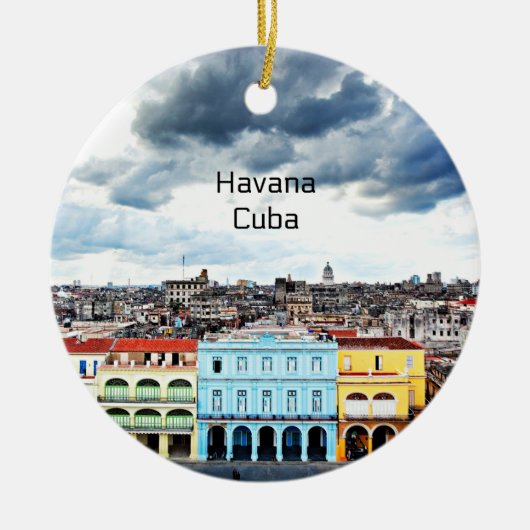 Havanna, Kuba Keramik Ornament (Vorne)