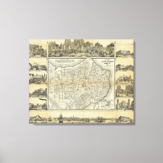 Havanna, Kuba Leinwanddruck (Vorderseite)