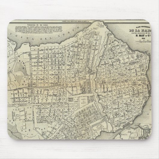 Havanna, Kuba Mousepad (Vorne)