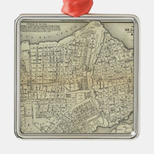 Havanna, Kuba Ornament Aus Metall (Vorne)