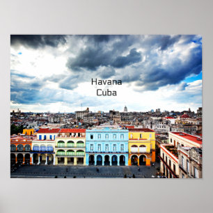 Havanna, Kuba Poster