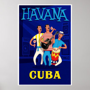 Havanna, Kuba Poster